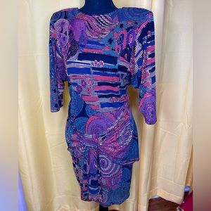 Gorgeous Multi-Colored Gown